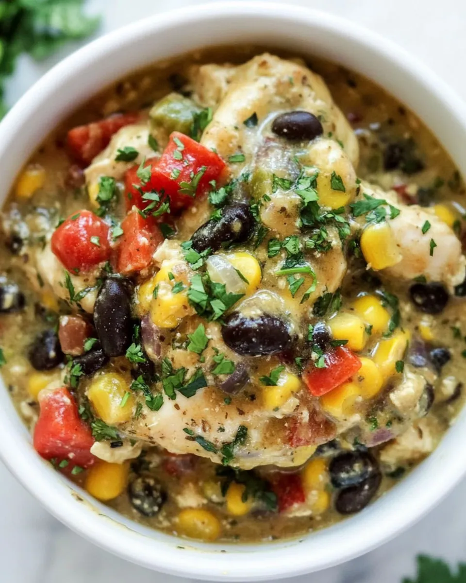 Homemade Crock Pot Southwest Chicken photo