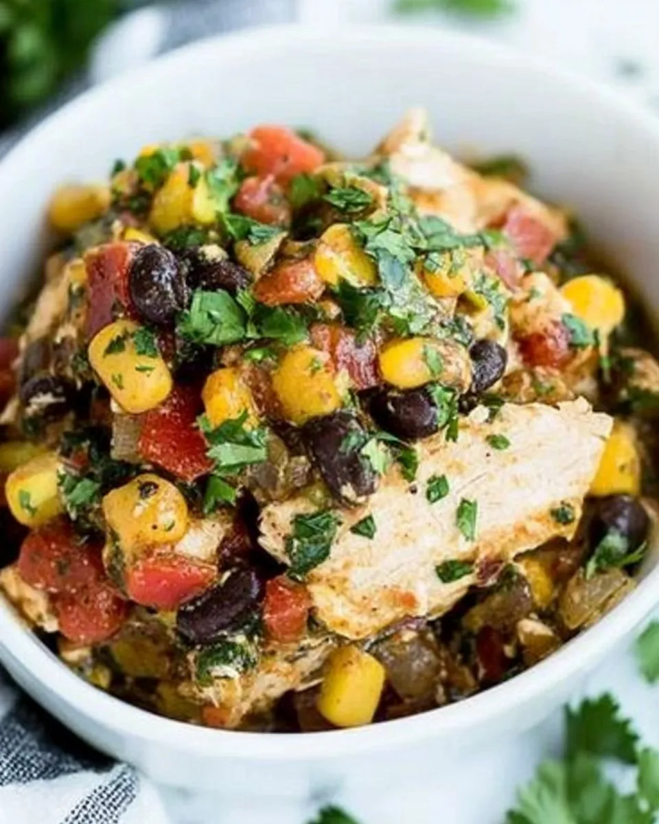 Classic Crock Pot Southwest Chicken image