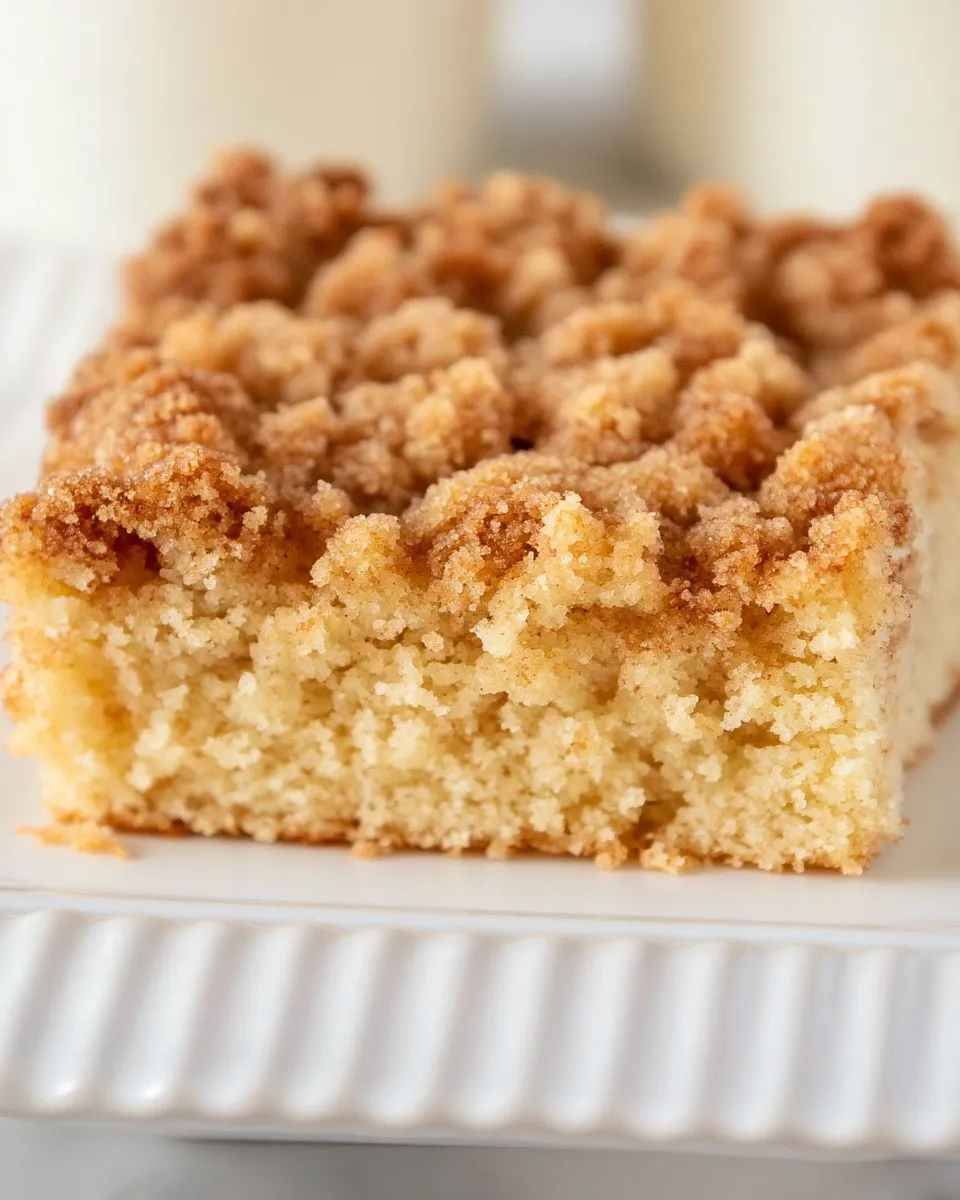 Homemade Crumb Cake photo