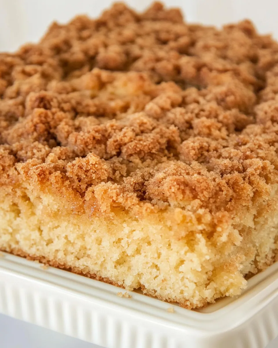 Easy Crumb Cake recipe photo