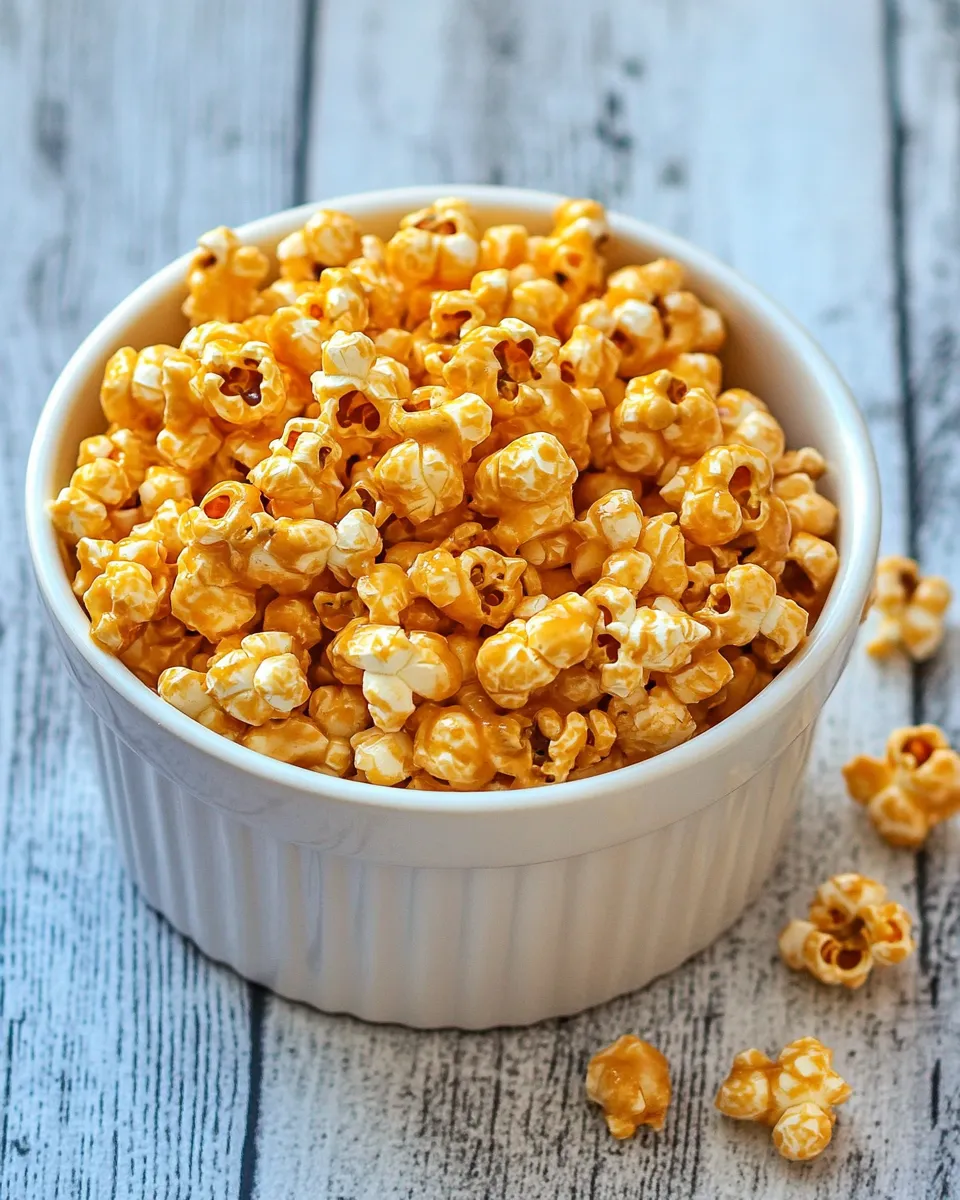 Sweet Crunch and Munch Caramel Popcorn recipe photo