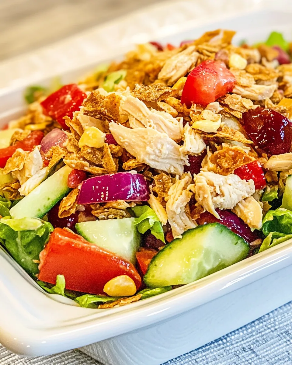 Classic Crunchy Chicken Salad image