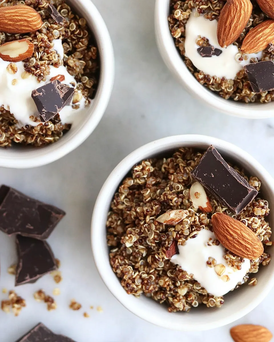 Ultimate Crunchy Quinoa, Toasted Almond and Dark Chocolate Brown Butter Granola. picture