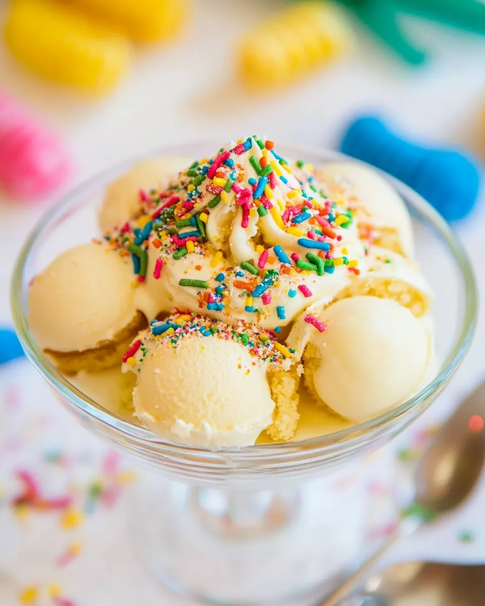 Classic DIY Birthday Cake Magic Shell recipe photo