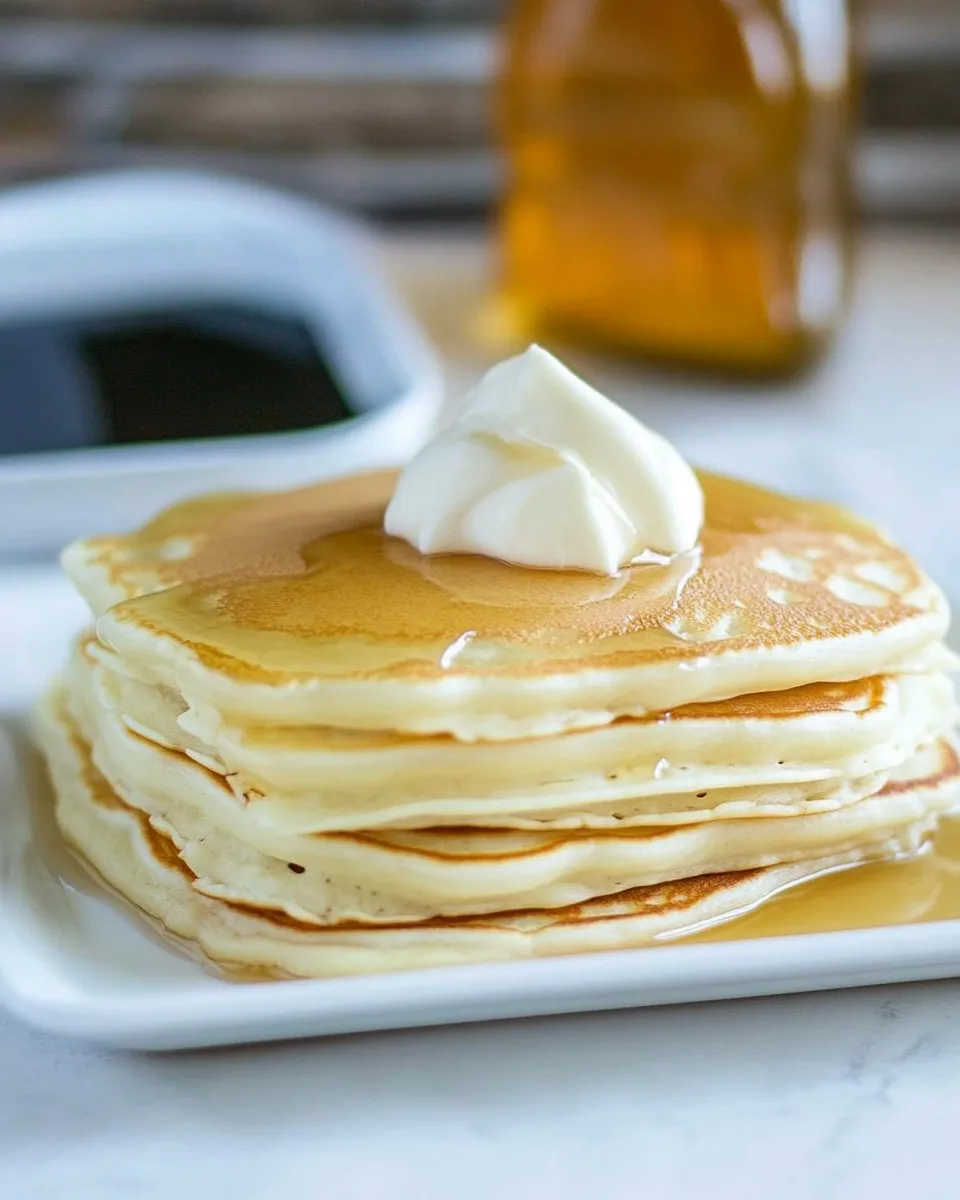 Quick Dads 3 Ingredient Pancakes recipe photo