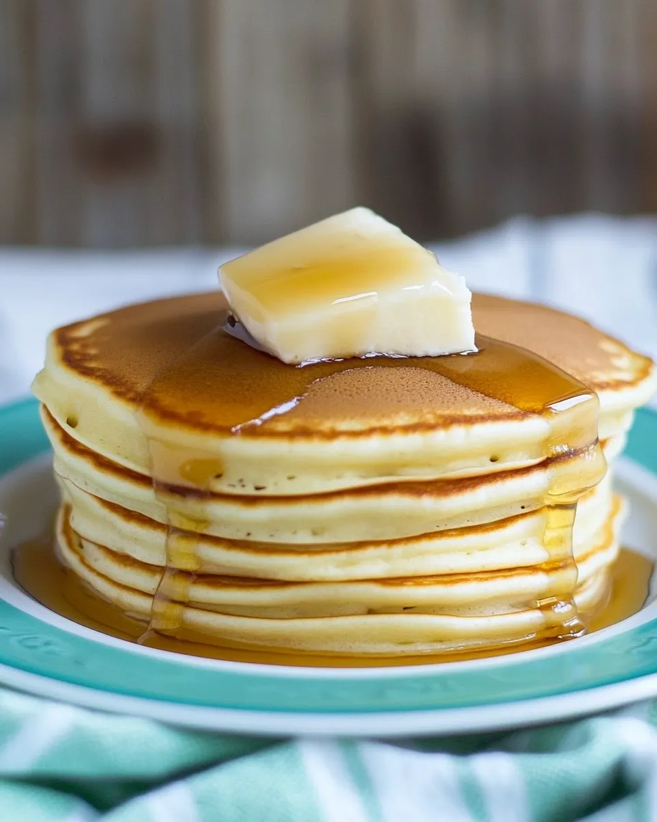 Classic Dads 3 Ingredient Pancakes shot