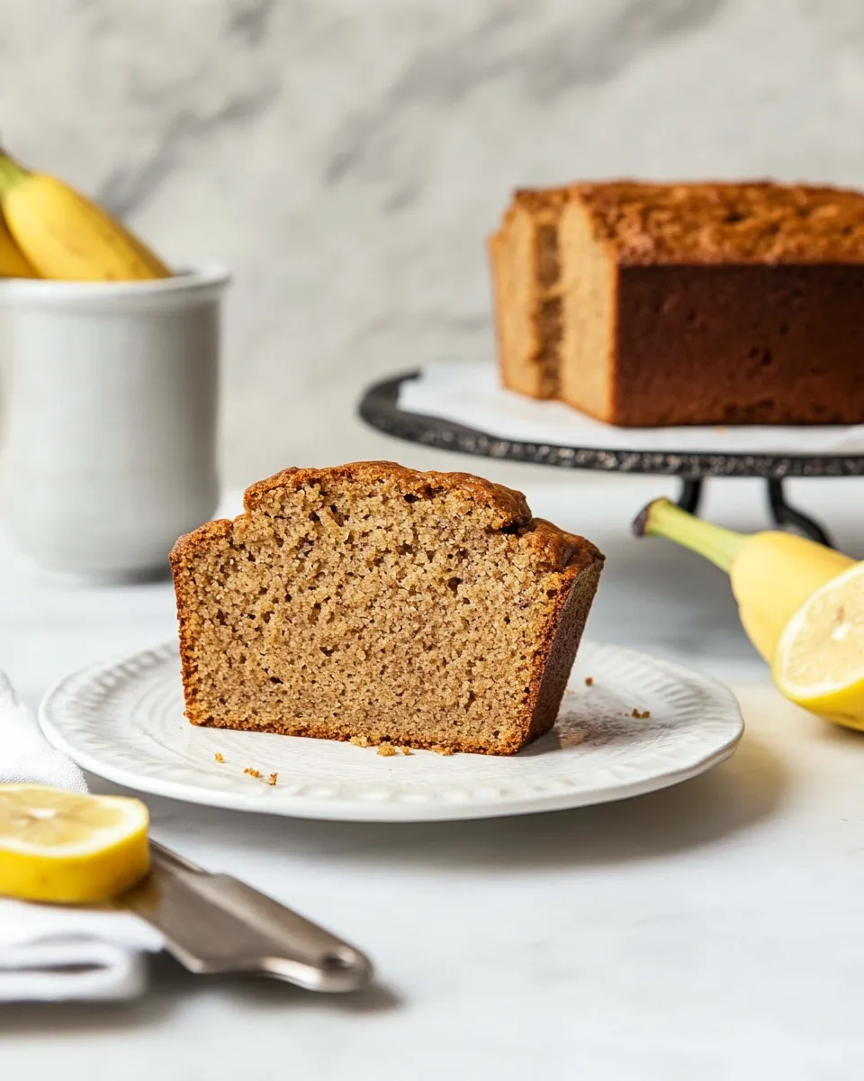 Easy Dairy-Free Banana Bread Recipe shot