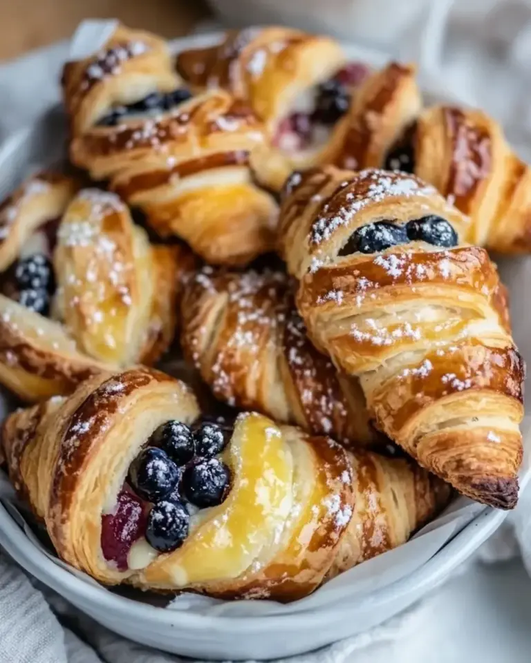 Homemade Danish Pastries recipe photo