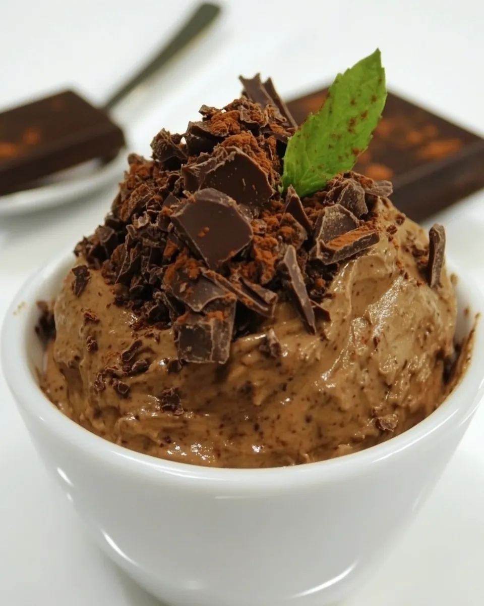 Classic Dark Chocolate & Coffee Mousse image