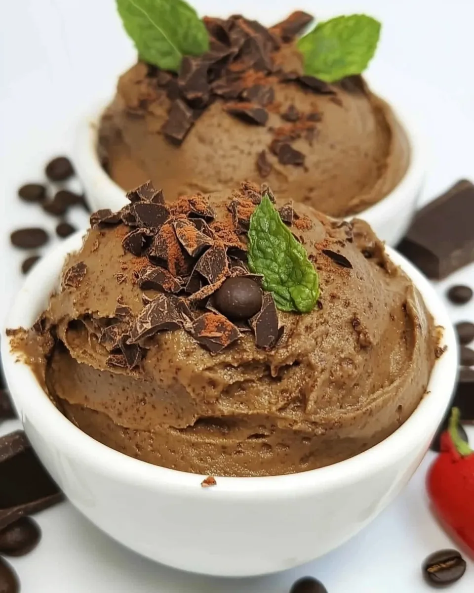 Easy Dark Chocolate & Coffee Mousse recipe photo