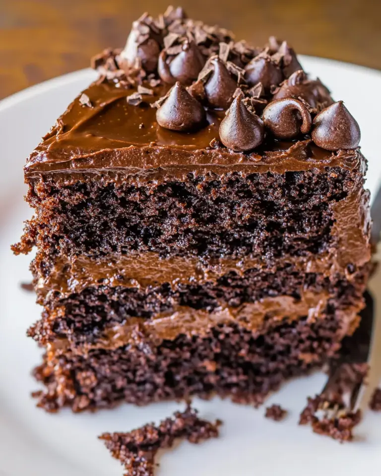 Homemade Death by Chocolate Cake photo