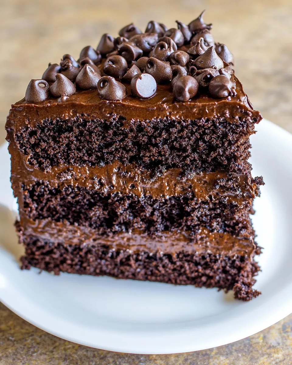 Delicious Death by Chocolate Cake image