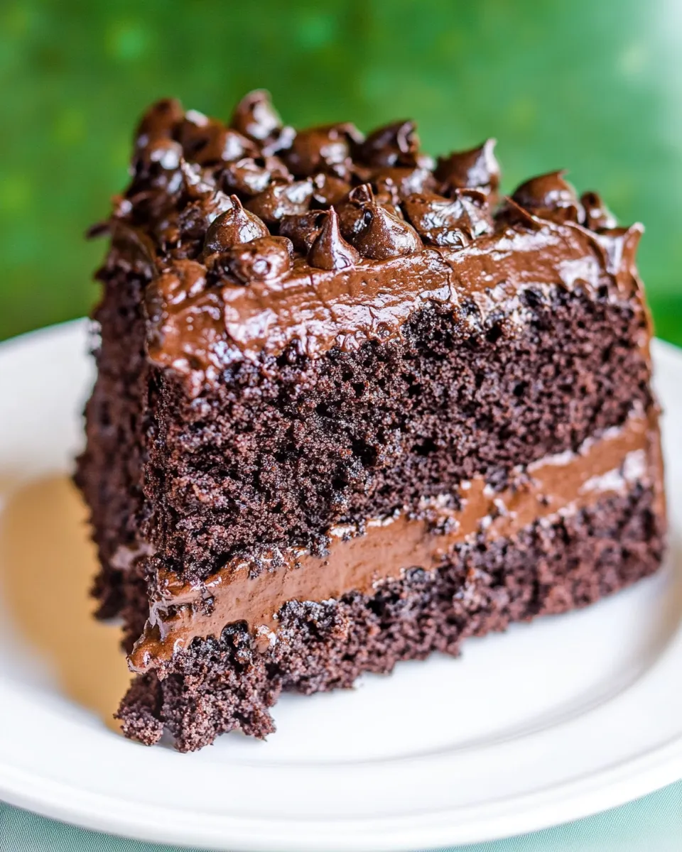 Ultimate Death by Chocolate Cake recipe photo