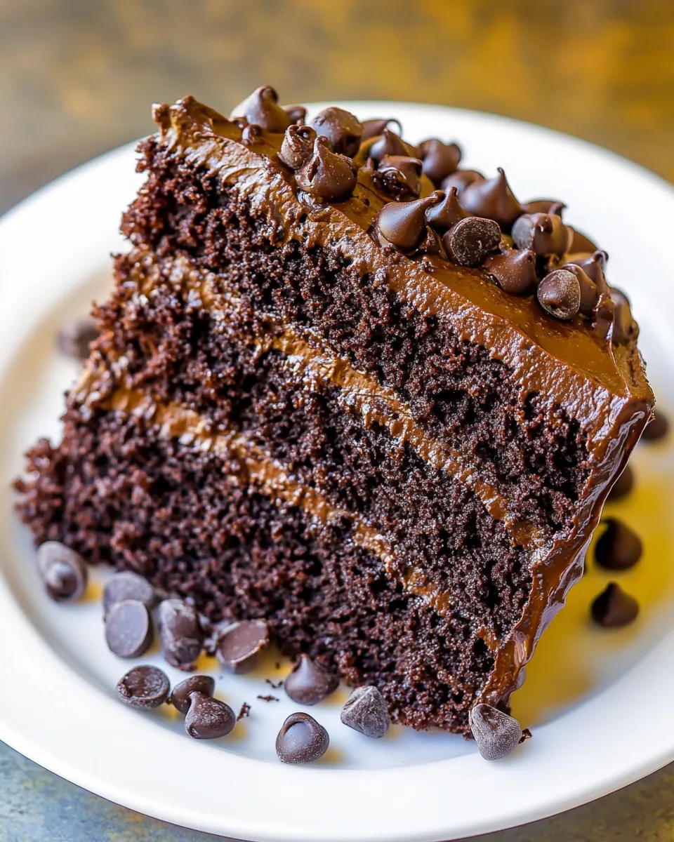 Best Death by Chocolate Cake shot