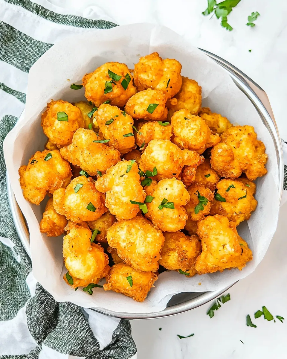 Homemade Deep Fried Cauliflower photo