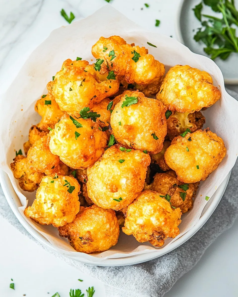 Easy Deep Fried Cauliflower recipe photo