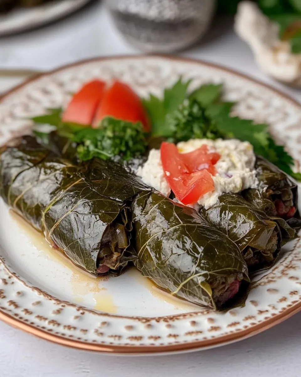 Easy Dolma: Turkish Stuffed Grape Leaves recipe photo