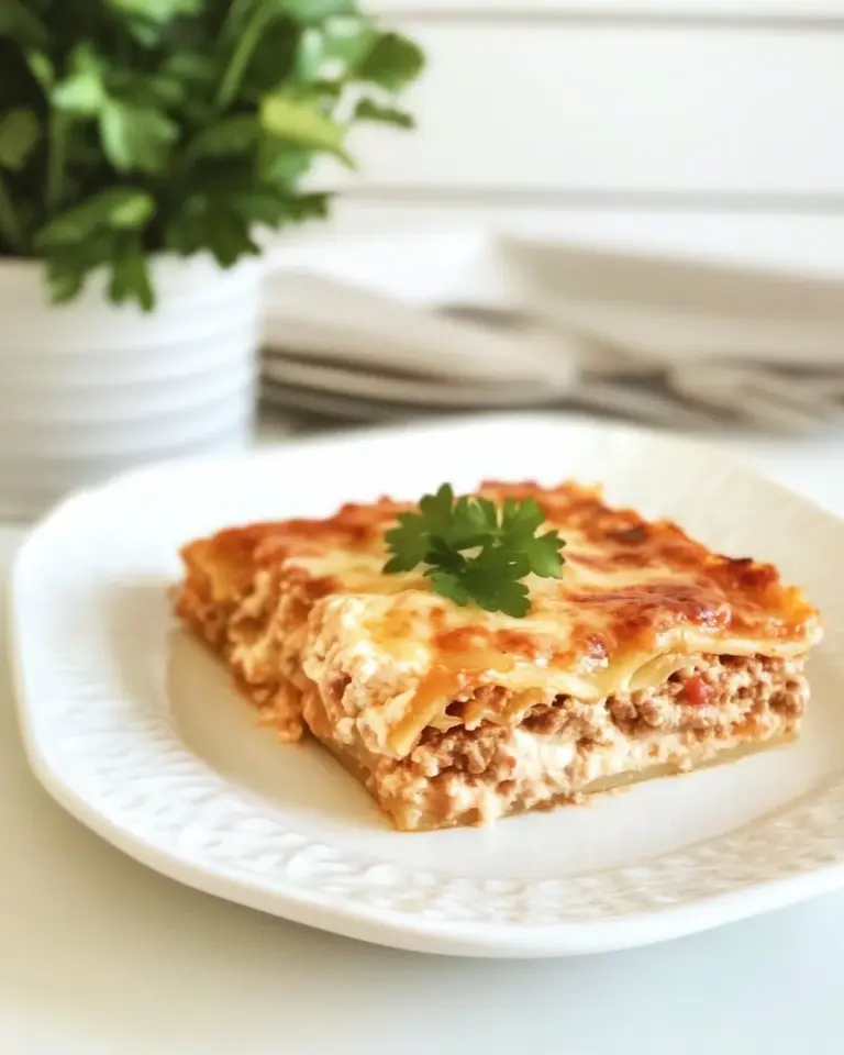 Homemade Dominican-Style 3 Cheese and Beef Lasagna photo
