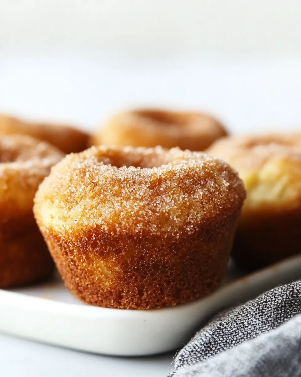 Homemade Donut Muffins photo