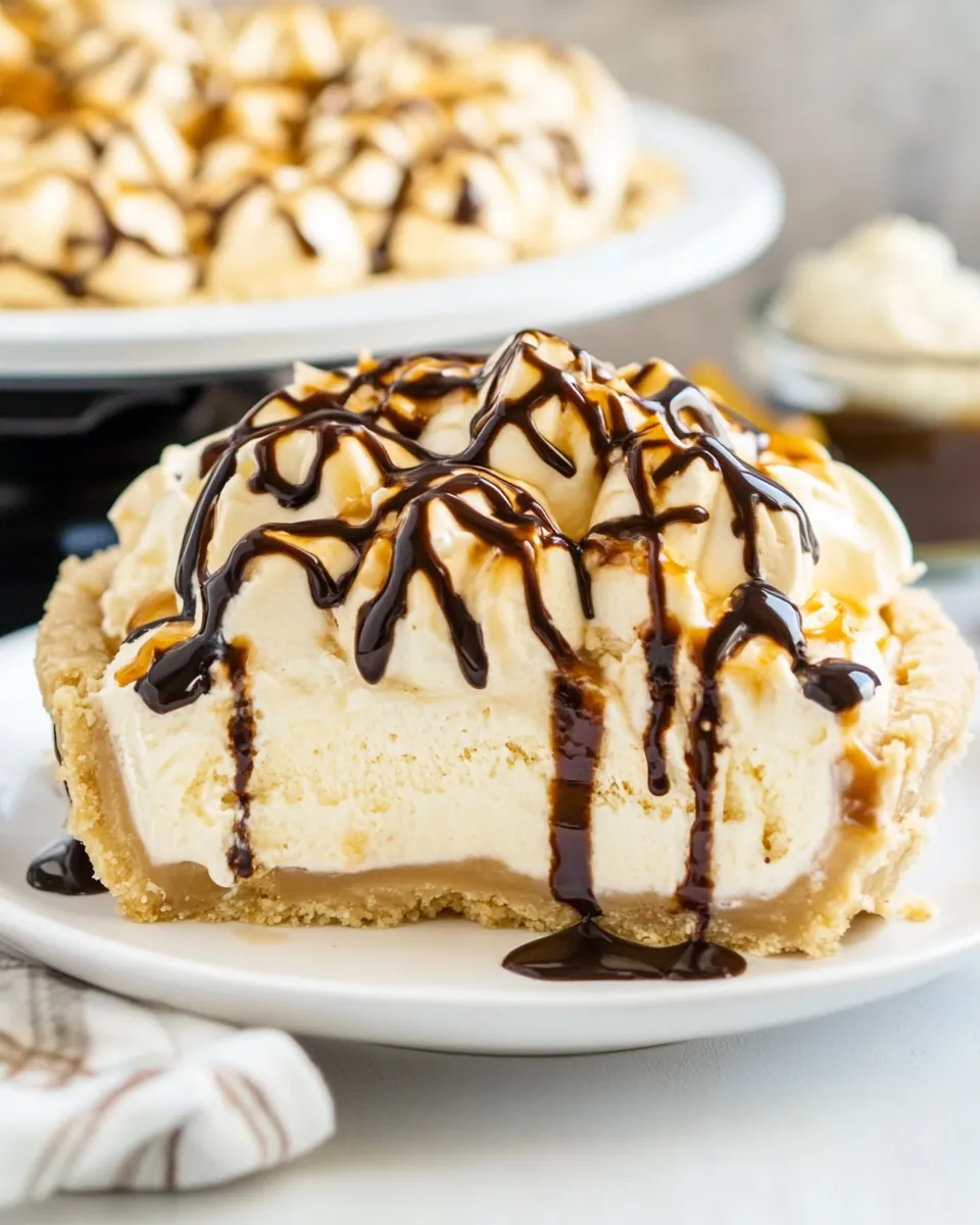 Classic Dulce de Leche Ice Cream Pie image