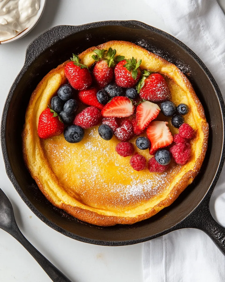 Homemade Dutch Baby Recipe photo