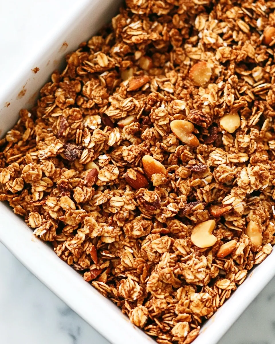 Classic Easy 3-Ingredient Granola image