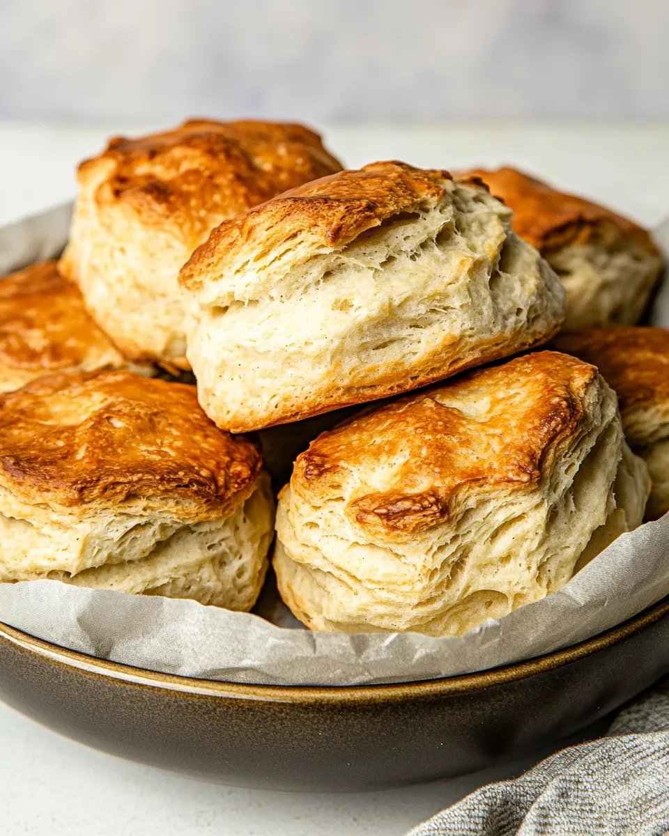 Quick Easy Air-Fryer Biscuits shot