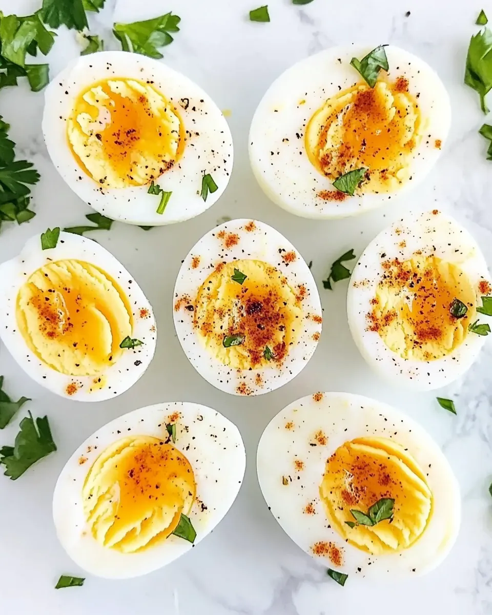 Classic Easy Air Fryer Hard Boiled Eggs Recipe image