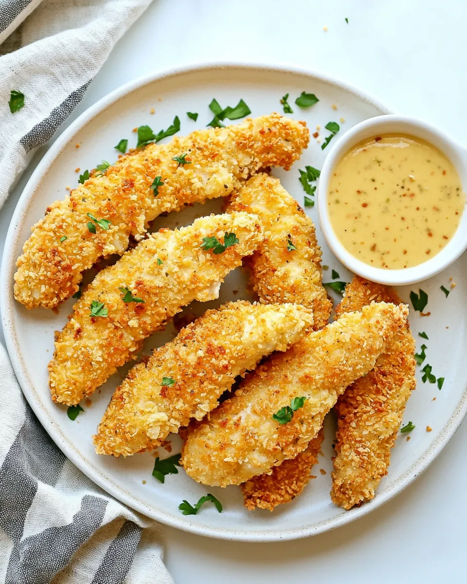 Classic Easy Baked Chicken Tenders image