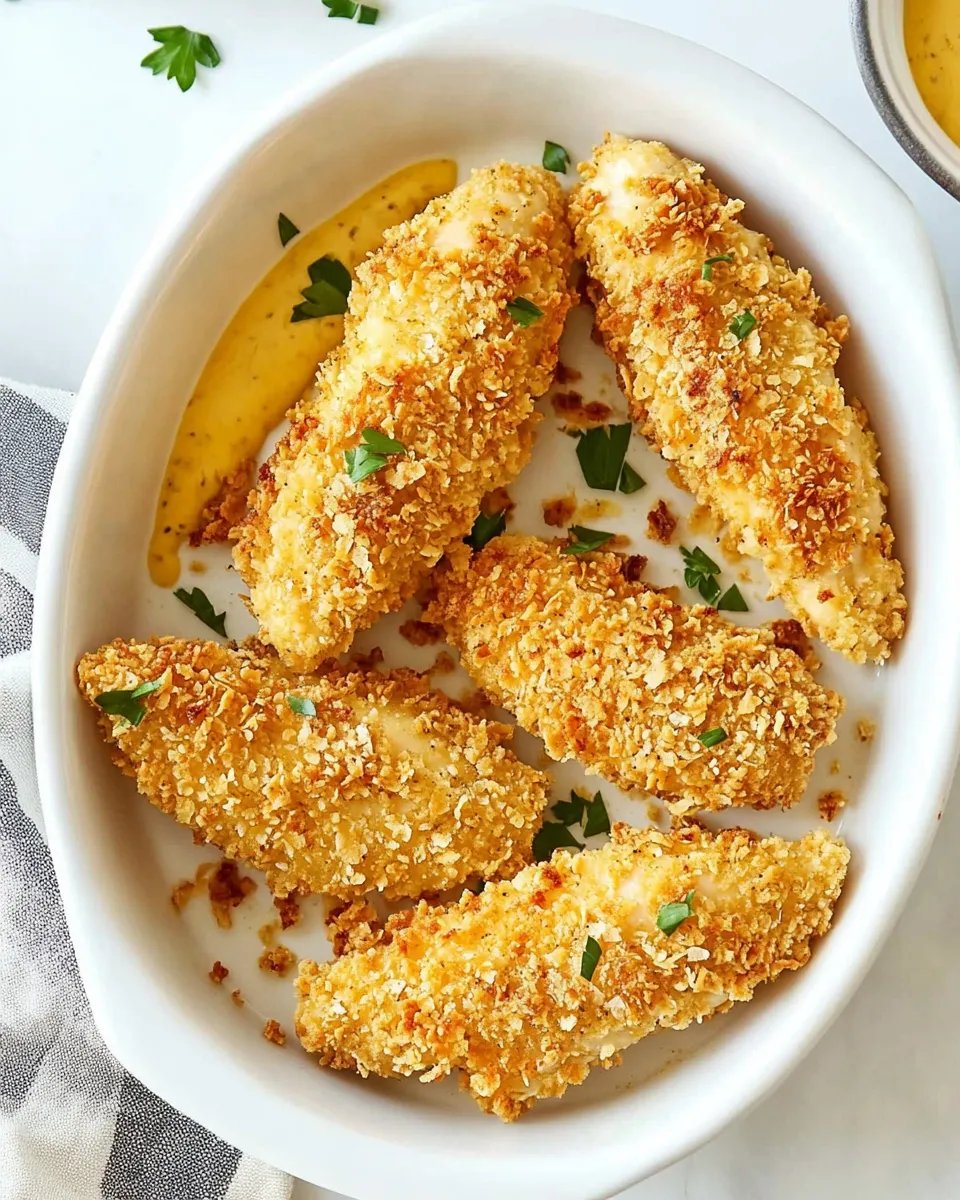 Delicious Easy Baked Chicken Tenders recipe photo