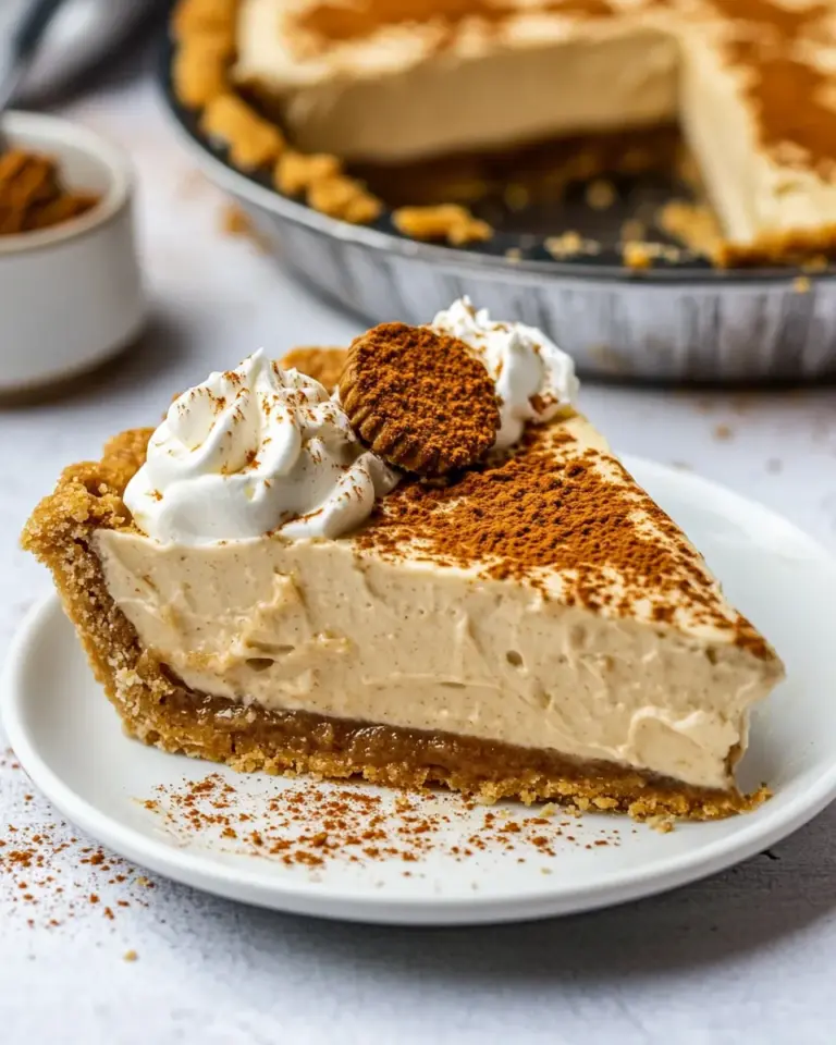 Homemade Easy Biscoff Pie Recipe photo