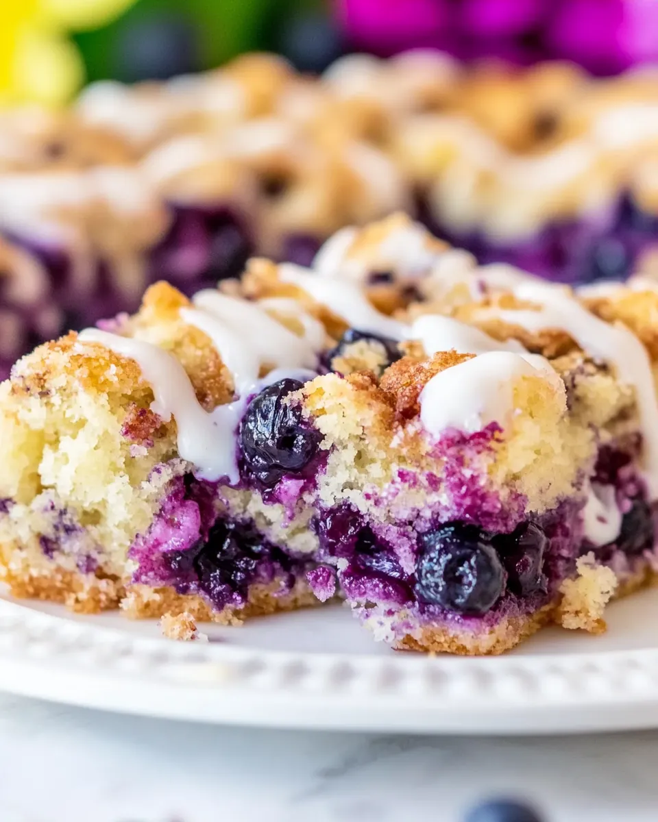 Homemade Easy Blueberry Pie Coffee Cake photo