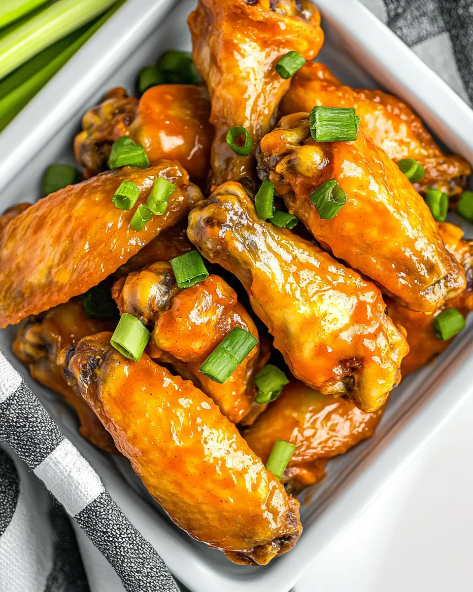 Classic Easy Buffalo Wings Recipe image