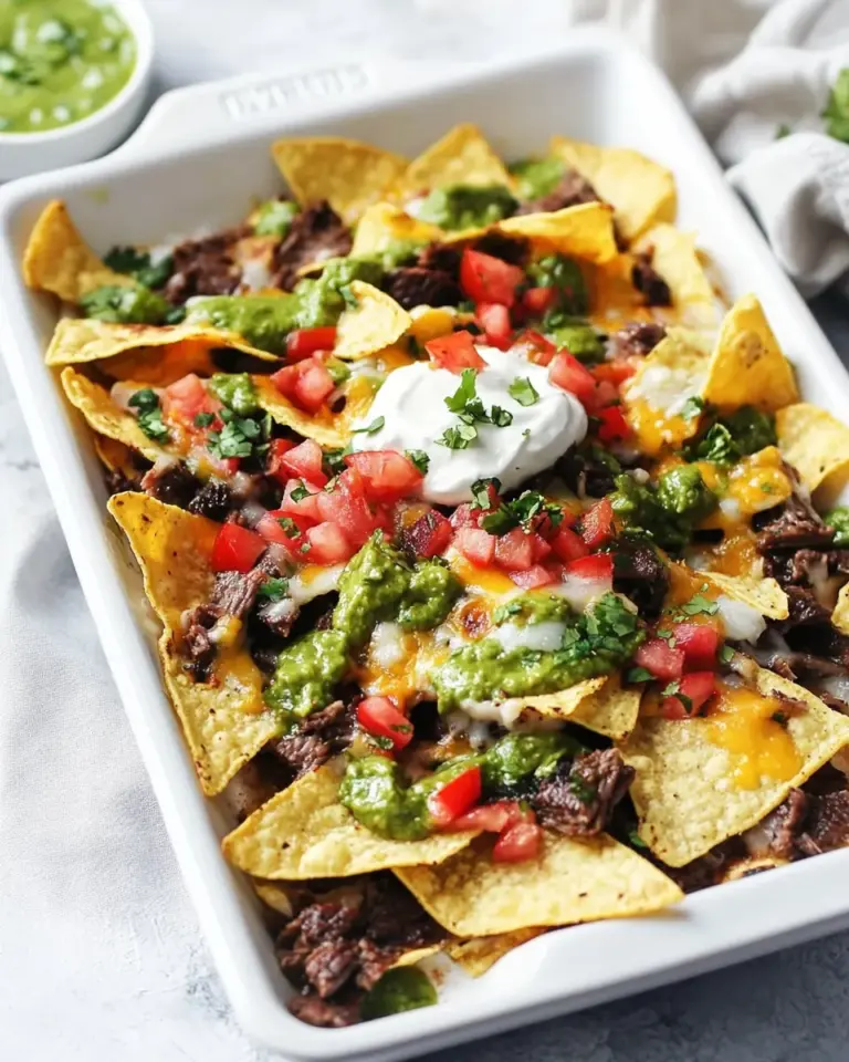 Homemade Easy Carne Asada Nachos photo