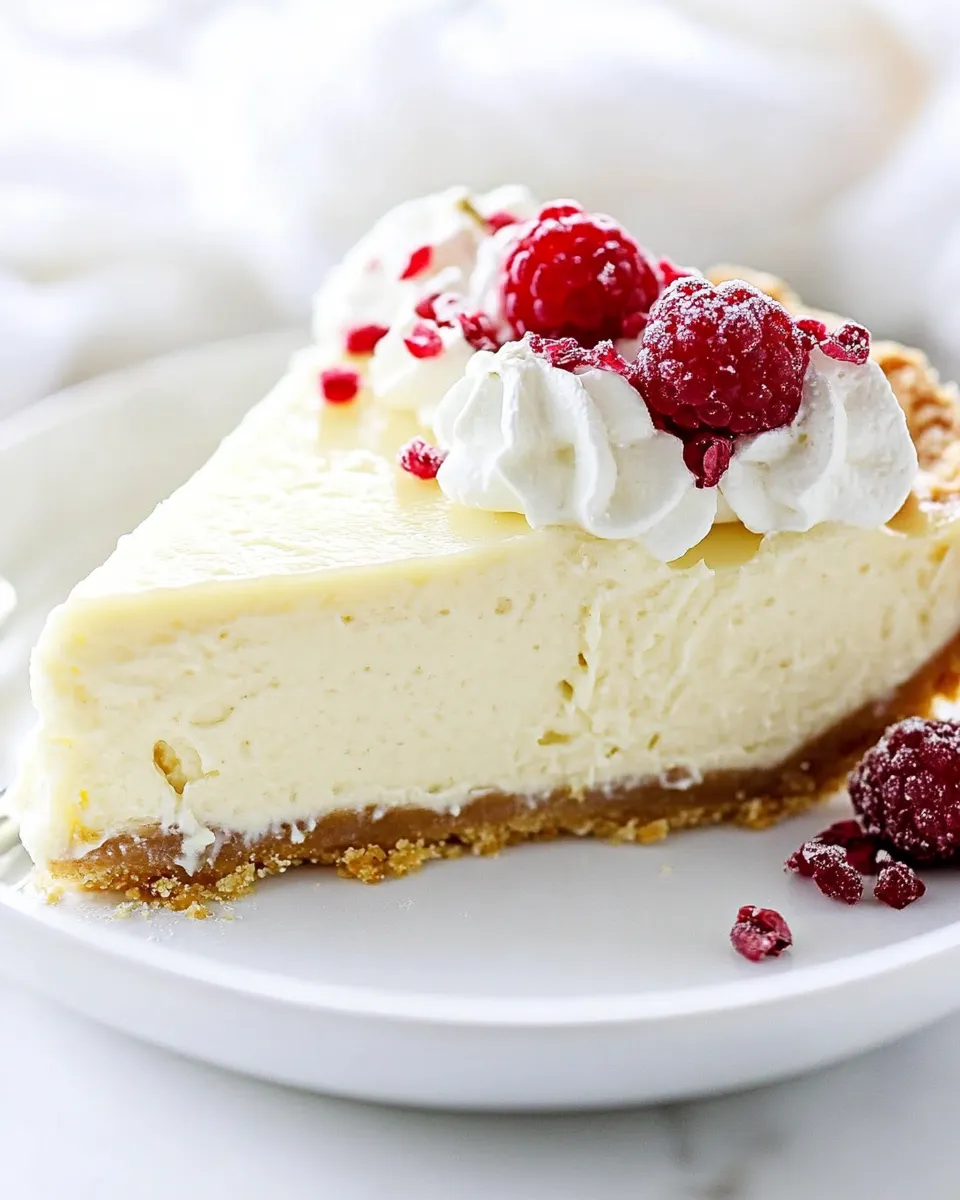 Homemade Easy Cheesecake Pie Recipe photo