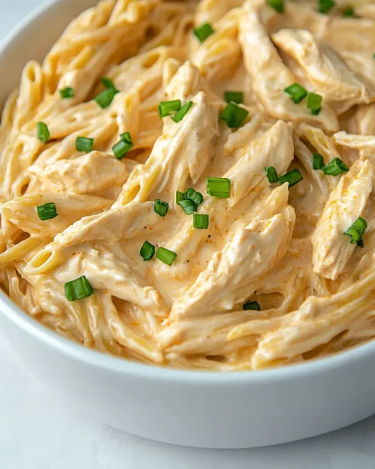 Homemade Easy Cheesy Buffalo Chicken Pasta photo