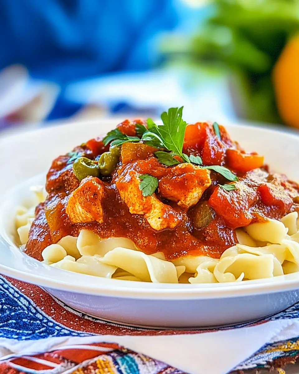 Classic Easy Chicken Paprikash image