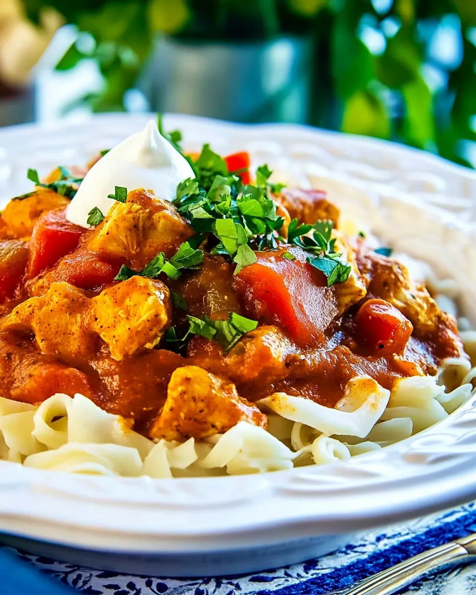 Delicious Easy Chicken Paprikash recipe photo