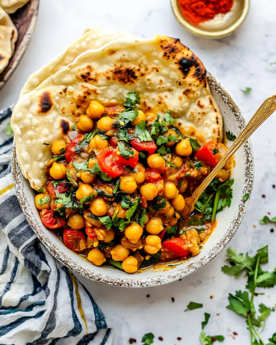 Classic Easy Chickpea Curry image