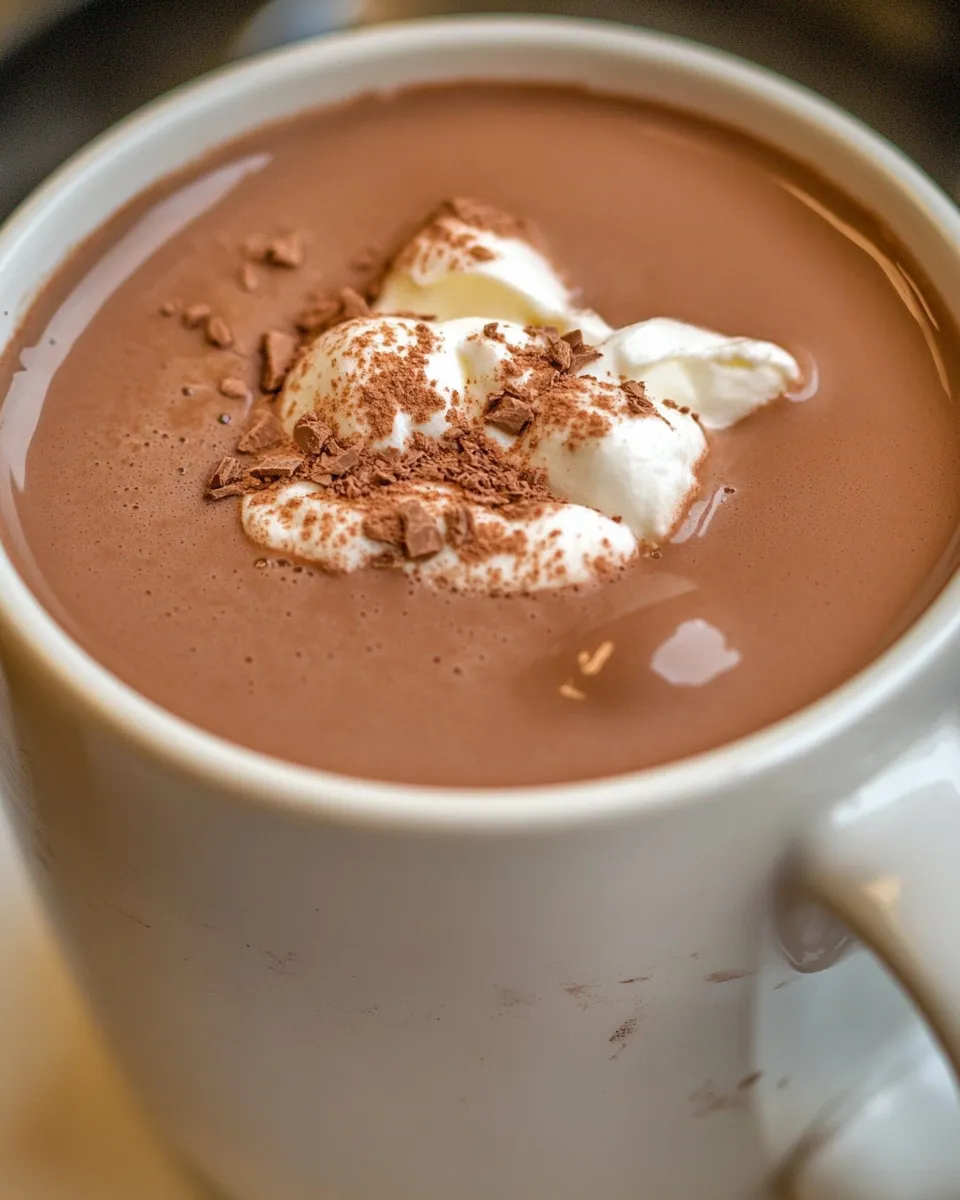 Quick Easy Hot Chocolate dish photo