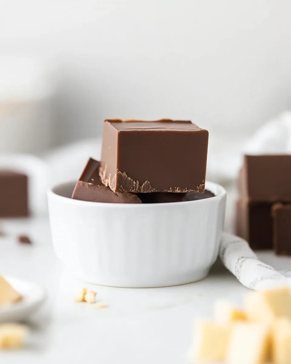 Classic Easy Microwave Fudge Recipe image