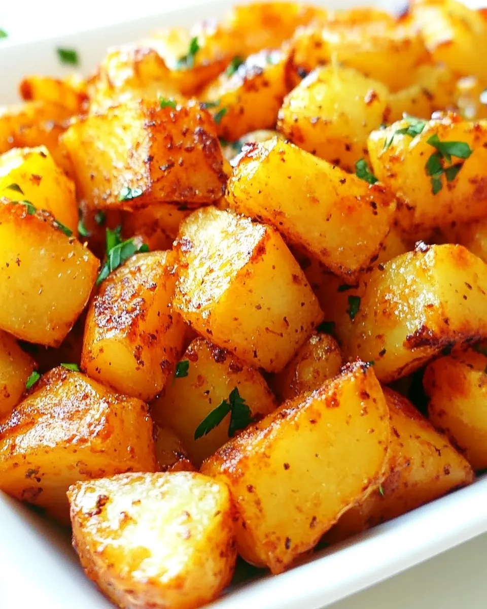 Homemade Easy Oven Roasted Potatoes Recipe photo