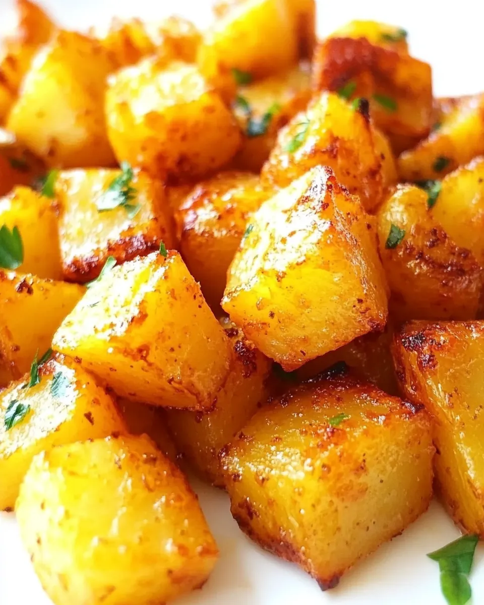 Classic Easy Oven Roasted Potatoes Recipe image