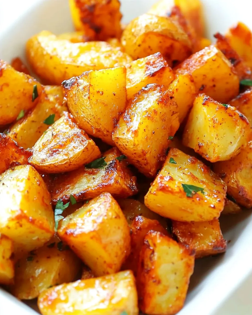 Quick Easy Oven Roasted Potatoes Recipe recipe photo