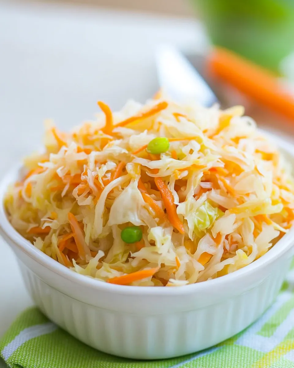 Delicious Easy Overnight Sauerkraut Recipe shot
