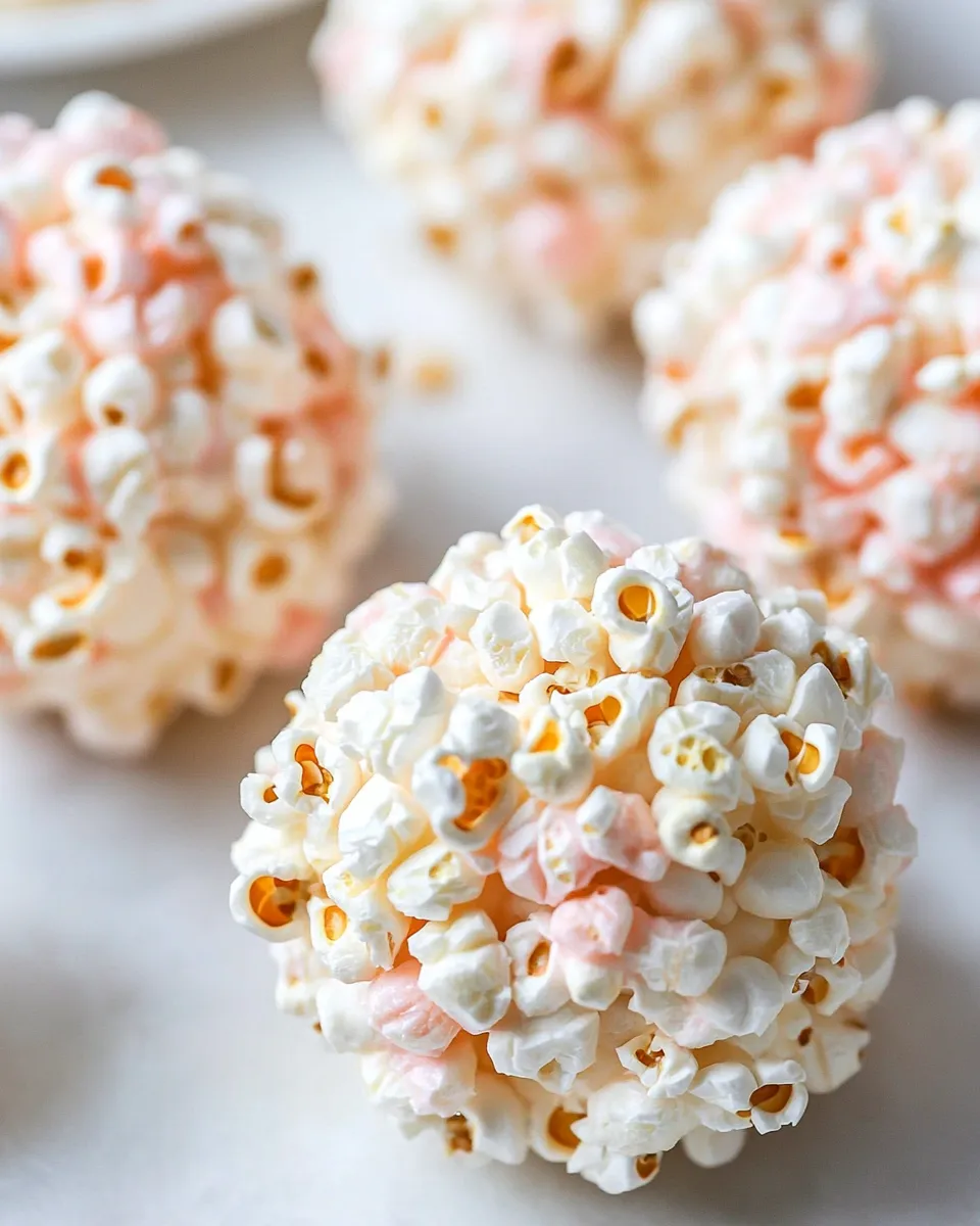 Delicious Easy Popcorn Balls recipe photo