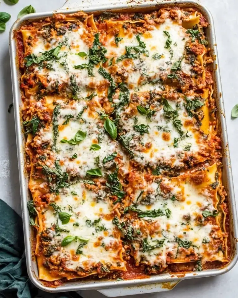 Homemade Easy Sheet Pan Lasagna photo