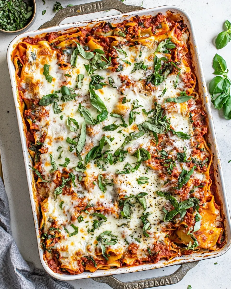 Delicious Easy Sheet Pan Lasagna recipe photo