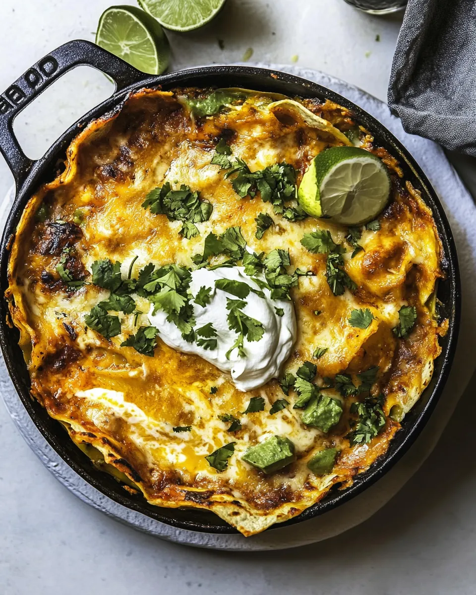 Delicious Easy Skillet Mexican Lasagna. picture