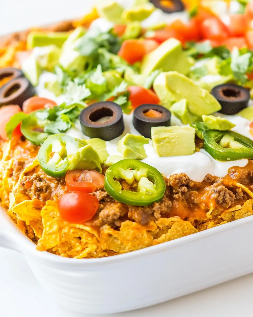 Homemade Easy Taco Dip photo